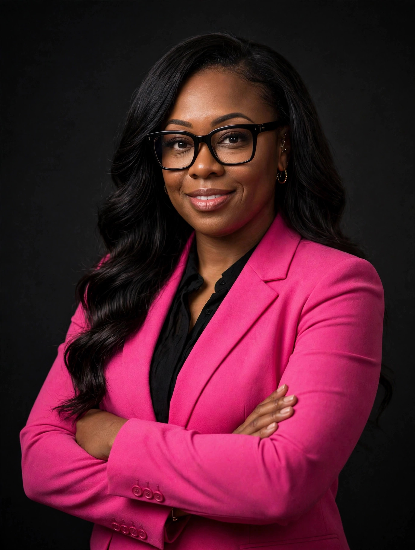 Professional portrait of Marshaire Rose, founder and CEO of Crave Me Cleaning Corp